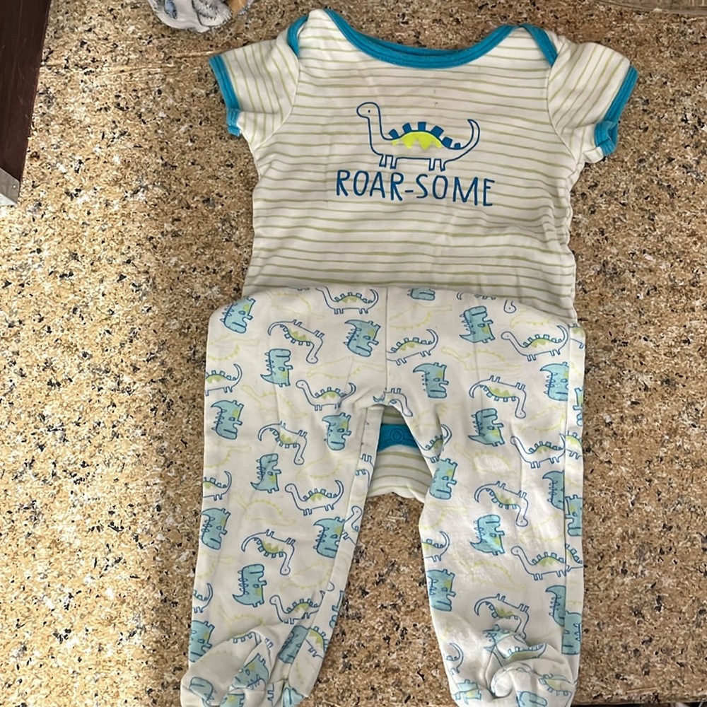 Onesie set with pants for boy